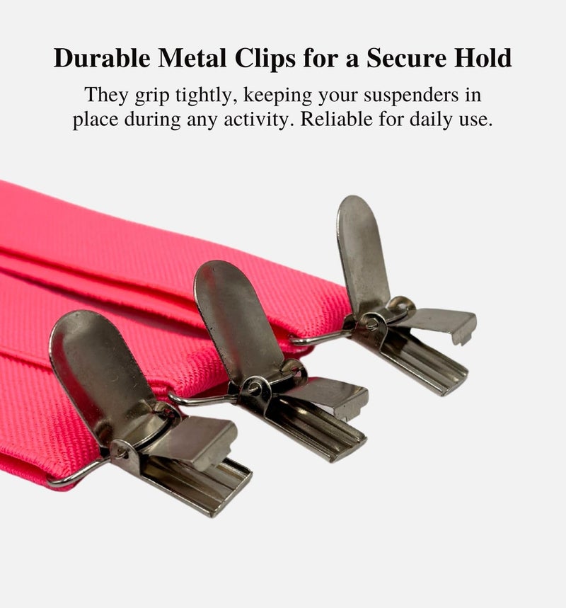 MD Style Suspenders for Men Women Boys - Adjustable Y-Back - Image 5